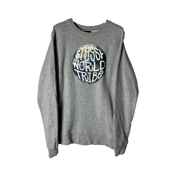 [Stussy] 스투시 재팬 월드트라이브 스웻셔츠