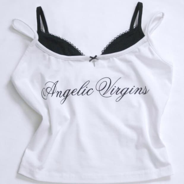 엔젤릭버진스레이어드리본탑나시AngelicVirginsLAYEREDRIBB