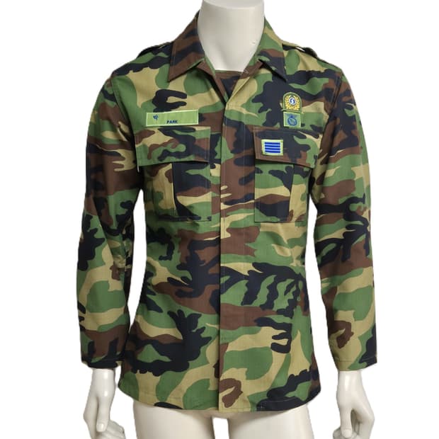 공군 구형 항공무기정비 병장 후기형 하계 전투복 상의 자켓