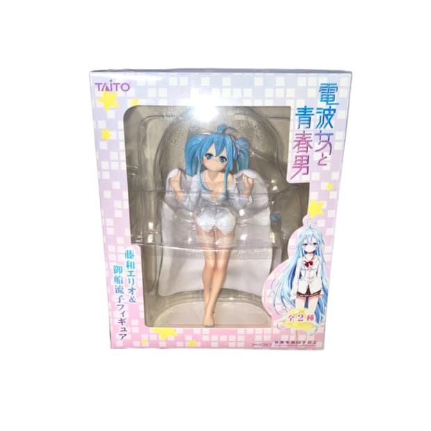 전파녀와 청춘남 토와 에리오 피규어