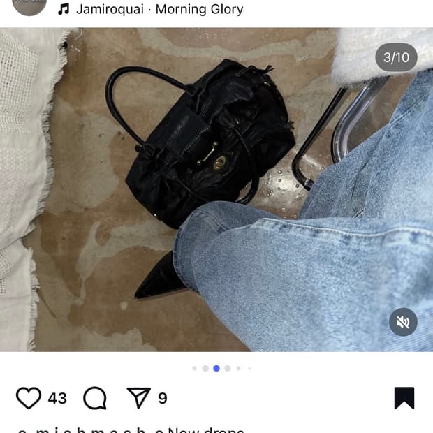 Vintage gochagocha bag