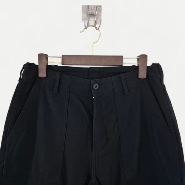 [32]무신사스탠다드 저지배럴 커브드팬츠 바지