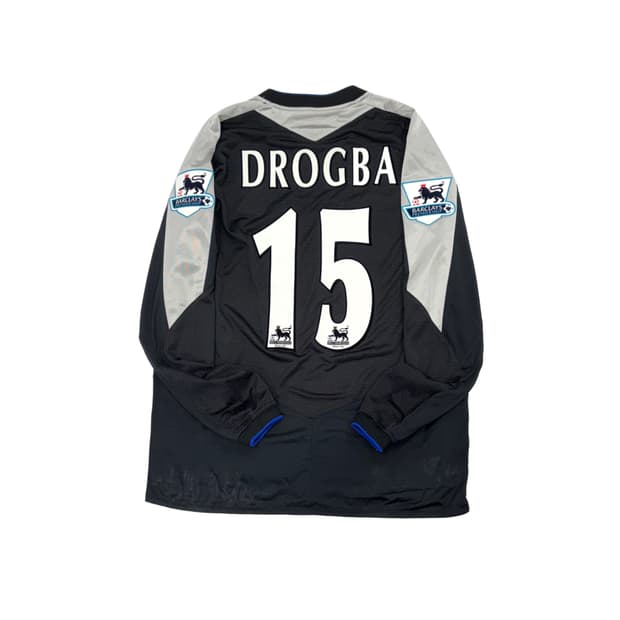 엄브로 첼시 04 05 어웨이 긴팔 드록바 유니폼