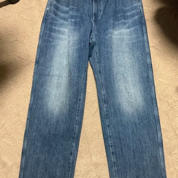 러프사이드 드레이프 데님 미디움블루 2