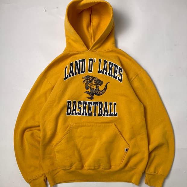 90s Russell Hoodie (yellow)