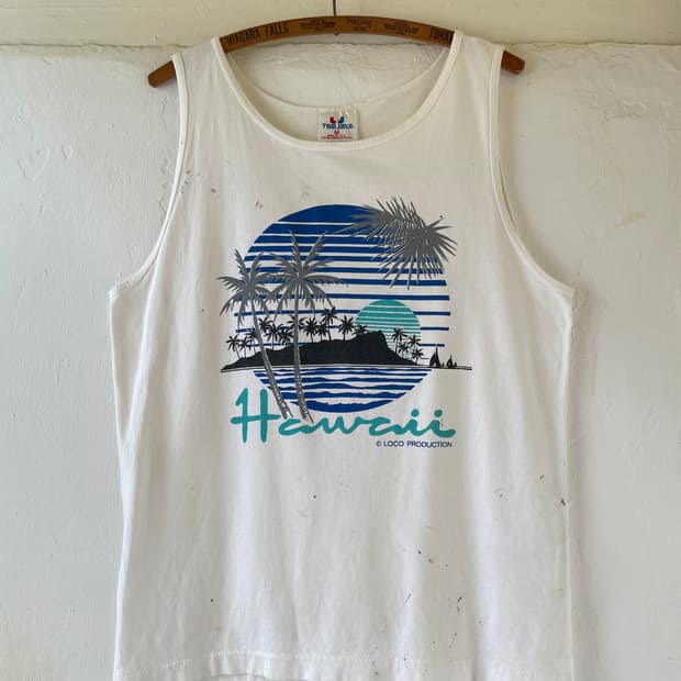1990s Hawaii Sunset Vintage Tank Top