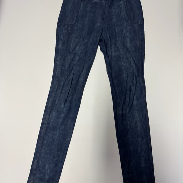 여성 한섬 타임 Time 데님 컬러 나일론 팬츠 29.9인치