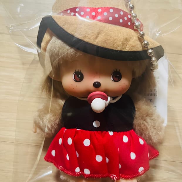 미키미니 도트 몬치치 키링