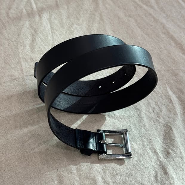 요지야마모토 뿌르 옴므 레더 벨트