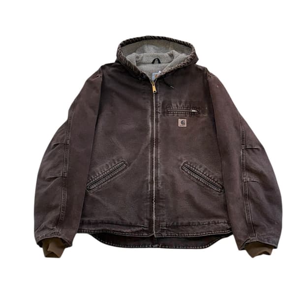 칼하트 J141 브라운 시에라 액티브 후드자켓
