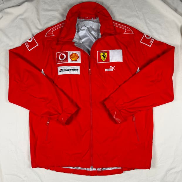 04 F1 푸마 페라리 레이싱 바람막이 자켓