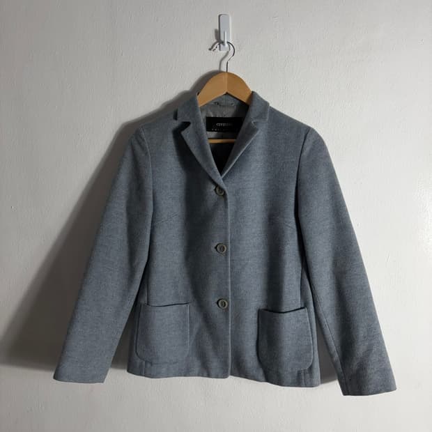 CIVIDINI(치비디니) 캐시미어100% 스카이블루자켓(40)