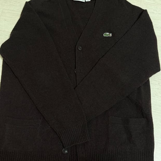 라코스테 울 가디건 