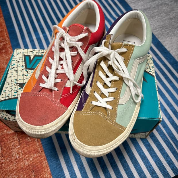 반스 올드스쿨 멀티체커 265mm