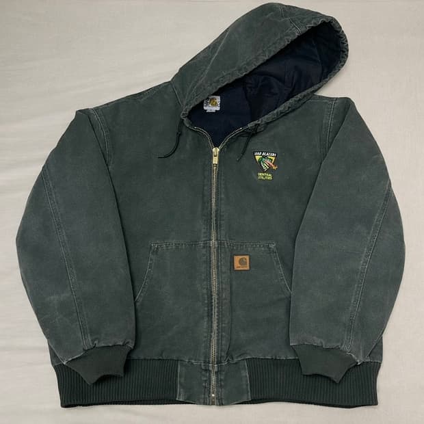 칼하트 액티브 자켓 OG J130 MOS 모스그린