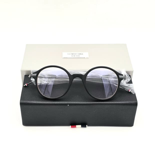 톰브라운 TB 708A 블랙 아이론 사이즈 46 안경