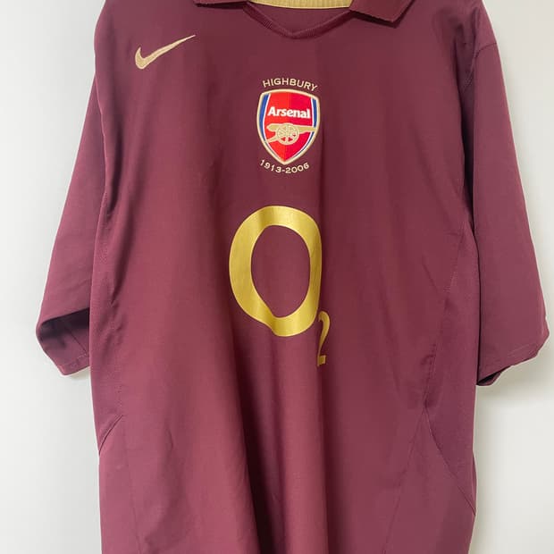 05-06 하이버리 베르캄프 유니폼 해외L