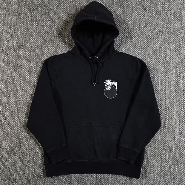스투시 Stussy 8볼 로고 후드티