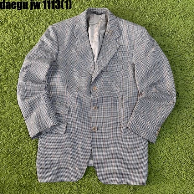 버버리 구형 체크 블레이져 자켓