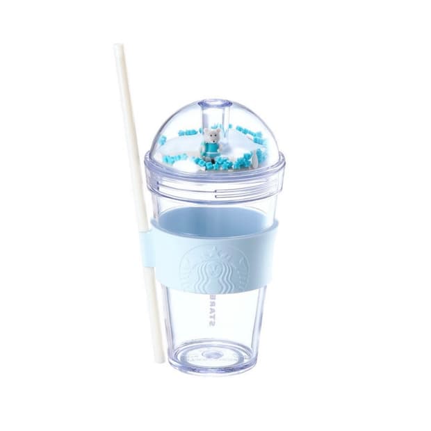 스타벅스 여름 베어리스타 피규어 콜드컵 473ml 새상품