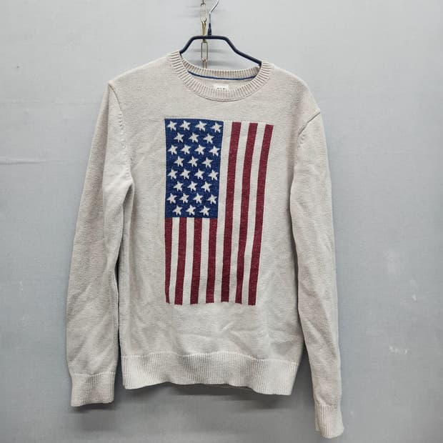 GAP 성조기 디자인 니트 S