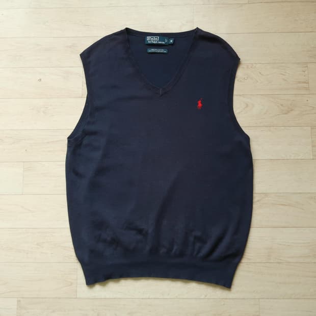 폴로 랄프로렌 피마 코튼 베스트