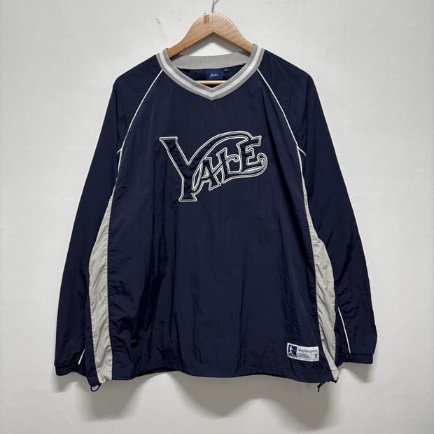 예일 네이비 빅로고 웜업