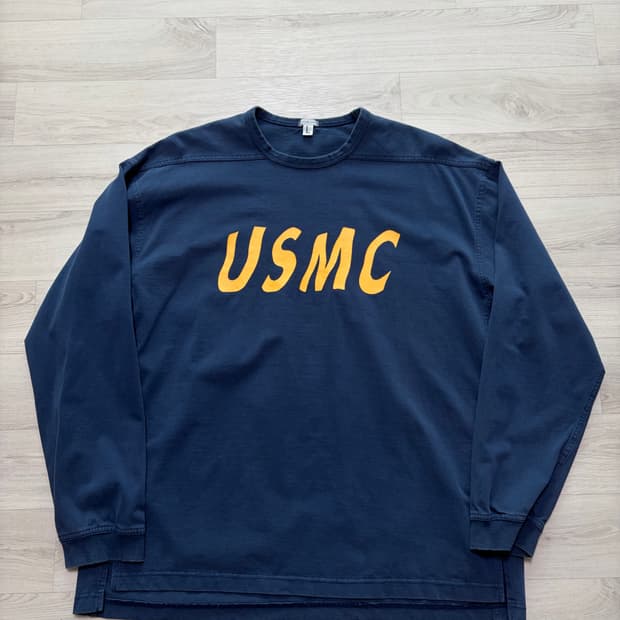 올리브드랩서비스 ODS USMC 롱슬리브 네이비 L사이즈 판매