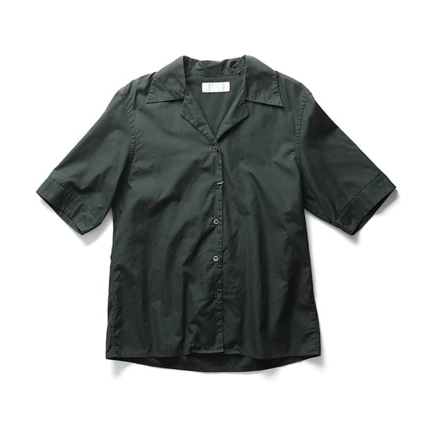 UNUSED Open Collar Shirt