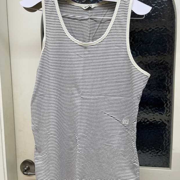 문선 슬리브리스 민소매 탑 one 사이즈