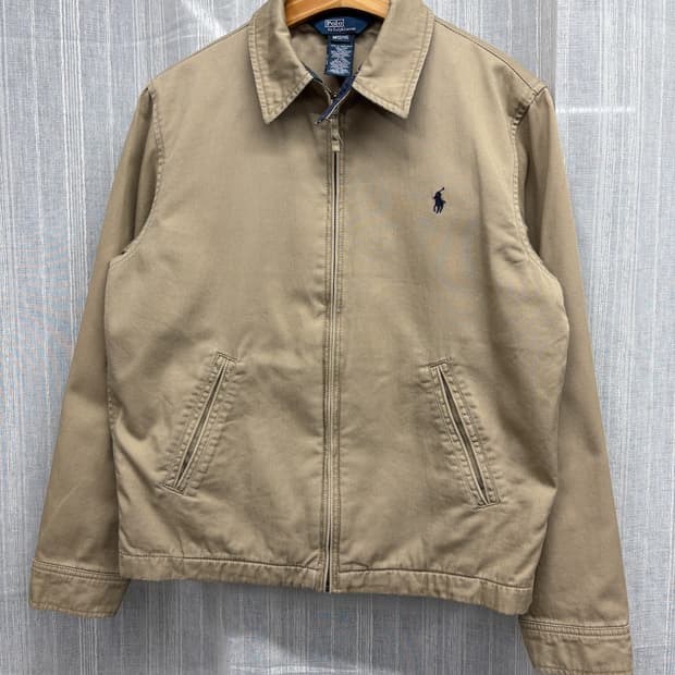 POLO 폴로 랄프로렌 바라쿠다 스윙톱 포플린 집업 자켓