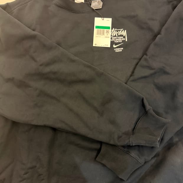 (새상품)나이키 x 스투시 NRG ZR 플리스 블랙 XL- US/EU