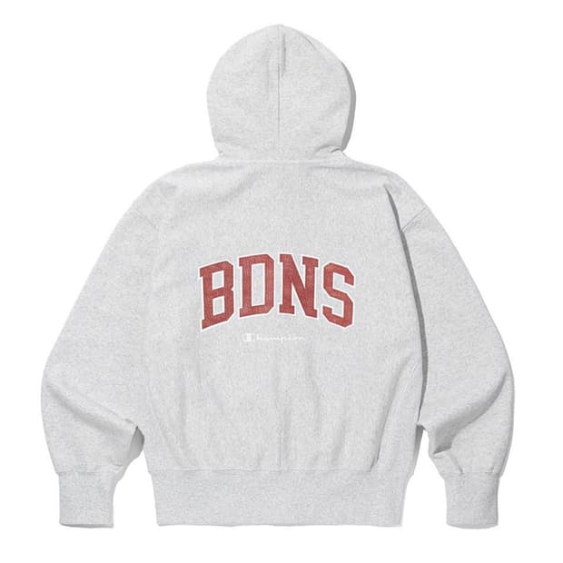 (새상품/XL) 빠더너스 x 챔피언 리버스위브 후드 집업