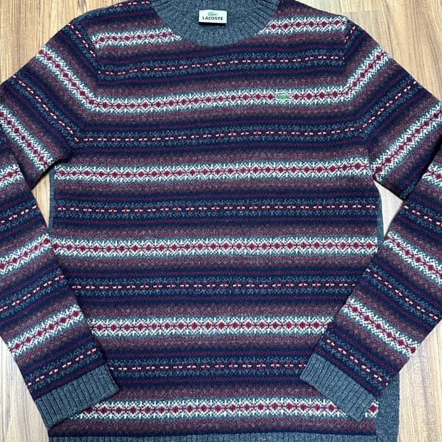 라코스테 페어아일 울 니트 스웨터 4