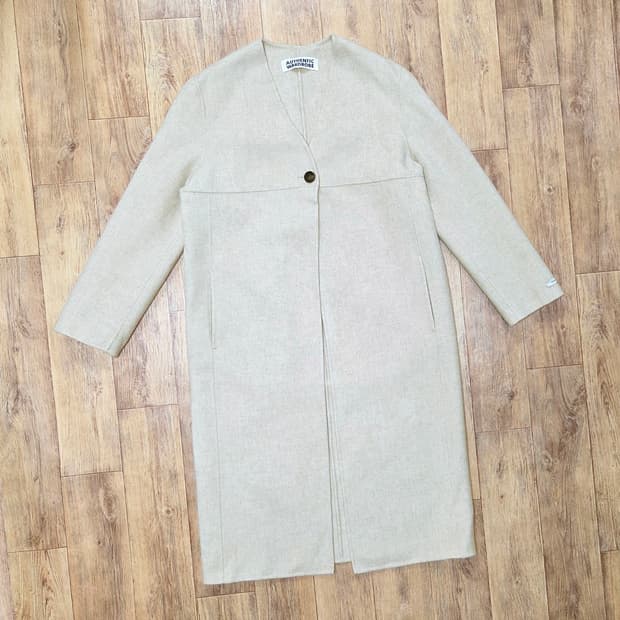 어센틱워드로브(ATWR) 핸드메이드 울코트 프리사이즈