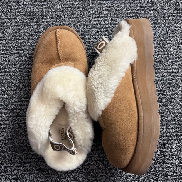 UGG 어그 오즈웨어 다니엘라 앵클 플랫폼 슈즈 2080