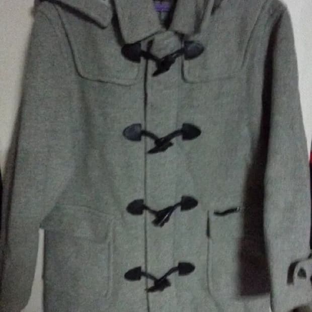 TBJ JEANS 모직 코트 그레이 100