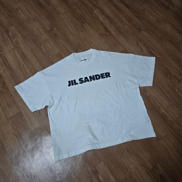 Jil sander 질샌더 로고 반팔 티셔츠 XL