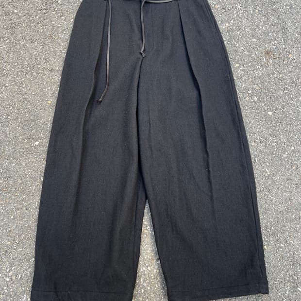 MARKAWARE WIDE WOOL PANTS 마카웨어와이드울팬츠