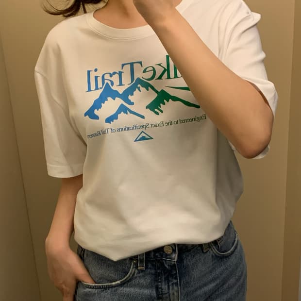 나이키 트레일 반팔티