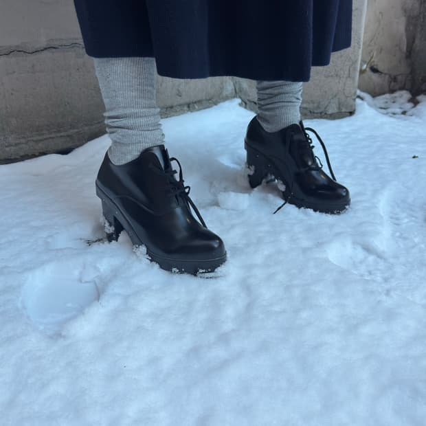 Comme des Garçons  꼼데가르송 레이스업 클로그 / 37