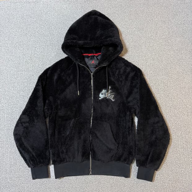 [정가 12만원] 나이키 조던 후리스 후드집업