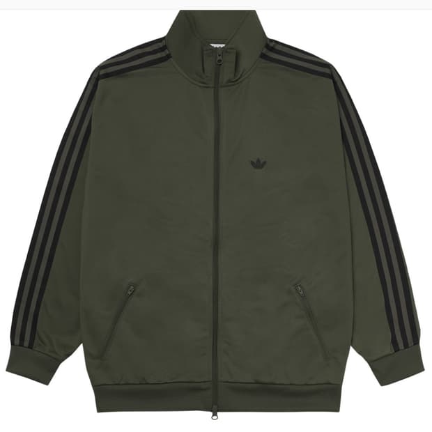 아디다스 카키블랙 투웨이 져지 