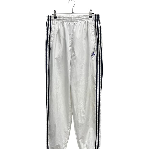 아디다스 올드스쿨 삼선 우븐 조거 팬츠 화이트/블랙