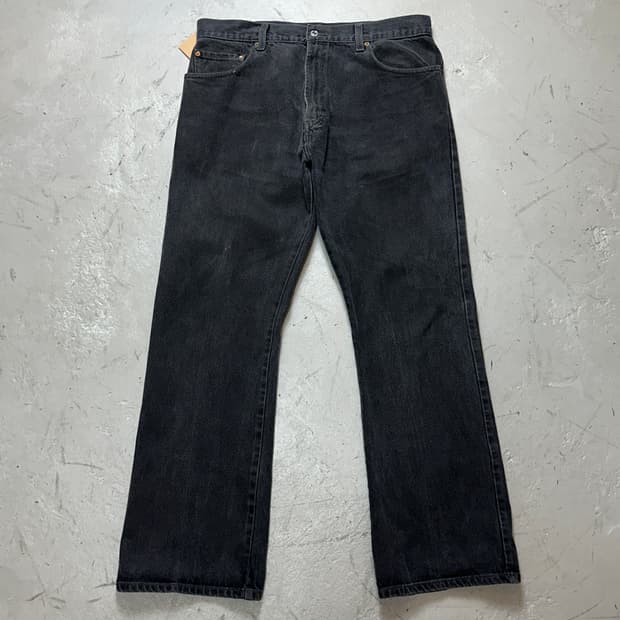 00's 리바이스 517 블랙 부츠컷 플레어진