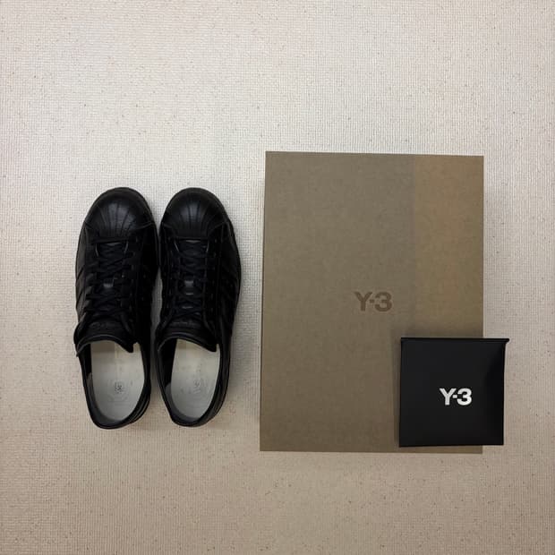 [280] Y-3 아디다스 슈퍼스타 블랙