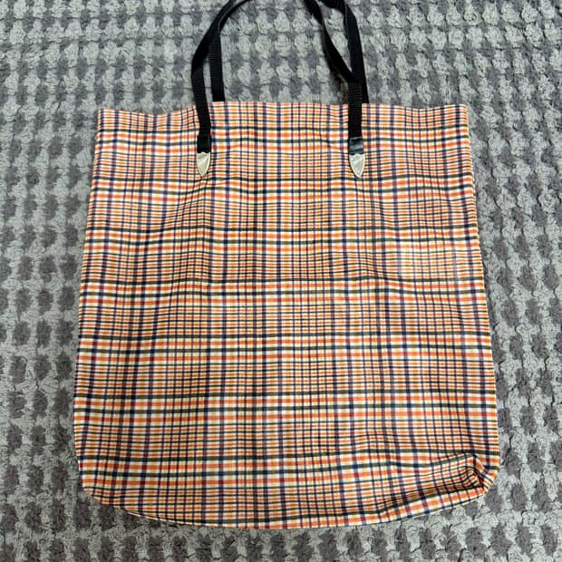 TOGA 토가 비릴리스 체크패턴 토트백