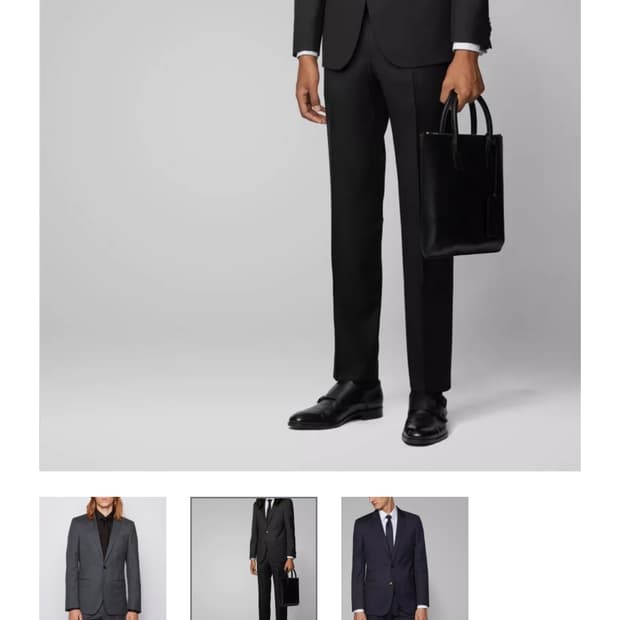 [95/29] 휴고보스 신형 헤이스 정장 셋업