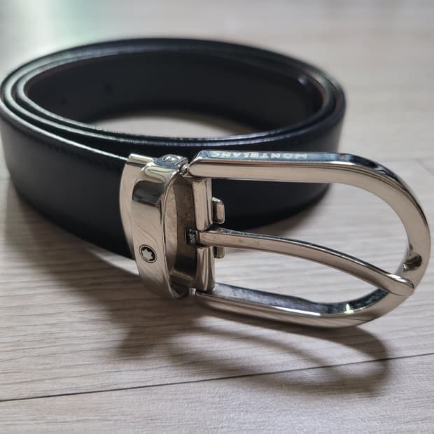 정품 몽블랑 남성 정장 벨트