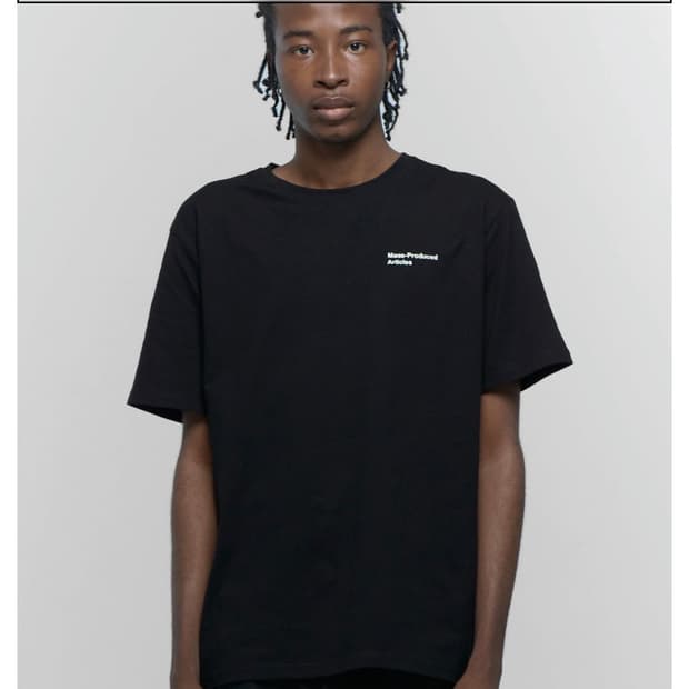 플라스틱프로덕트 반팔 MPa T-SHIRT (BLACK) 